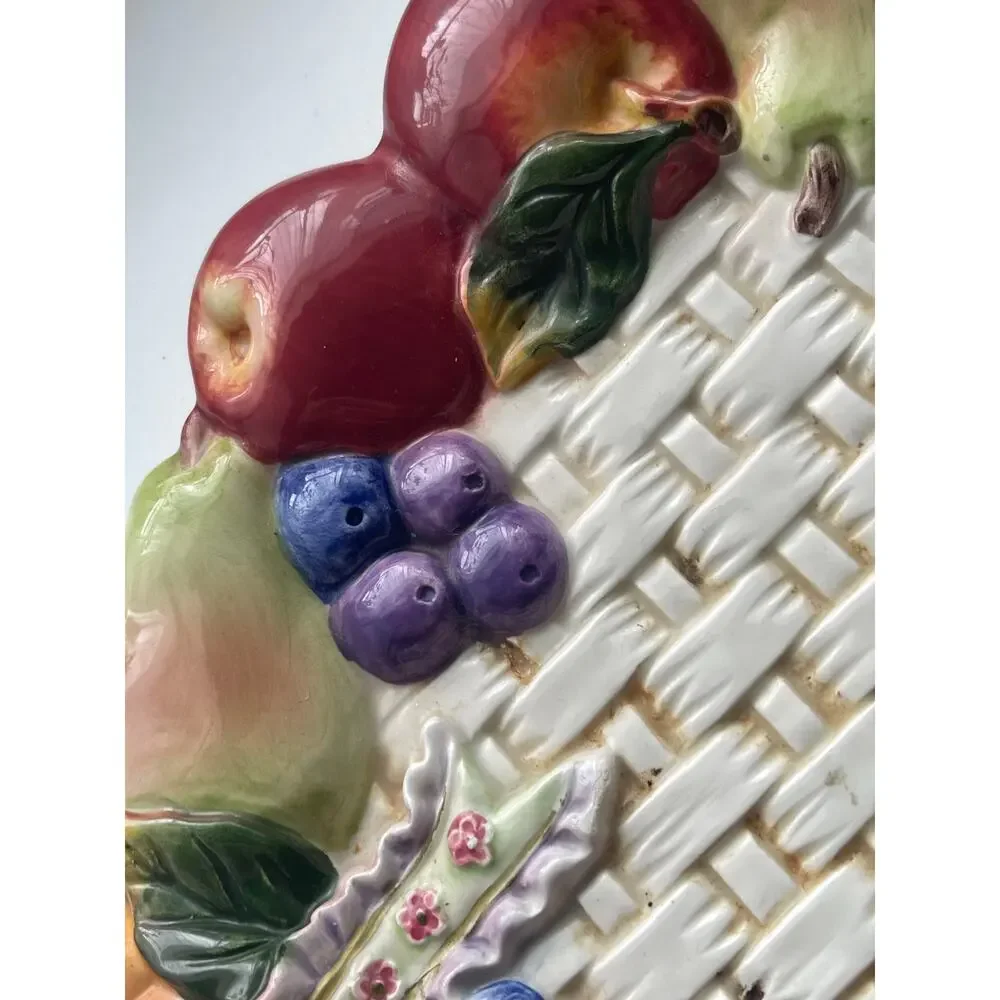 Fitz and Floyd Autumn Bounty plate Autumn Bounty collection (1996-1999).
